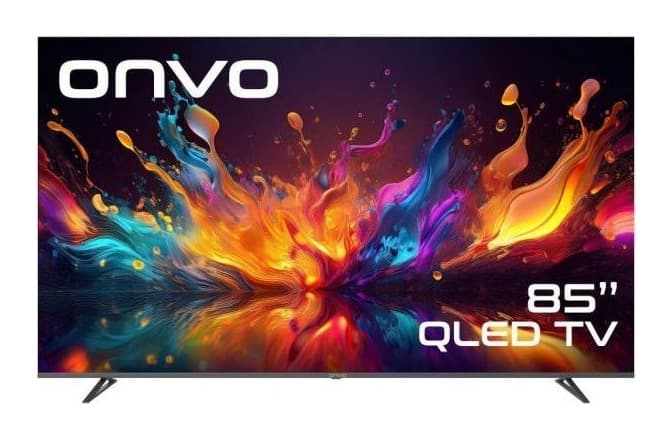 Onvo 85OVF9001UQ 85" 4K Ultra HD Smart Frameless LED Android TV Görsel 1