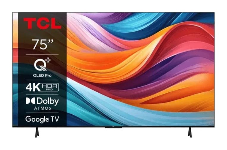 TCL 75T7B (75T7BGTV) 75" 4K QLED Google TV (2024) Görsel 1