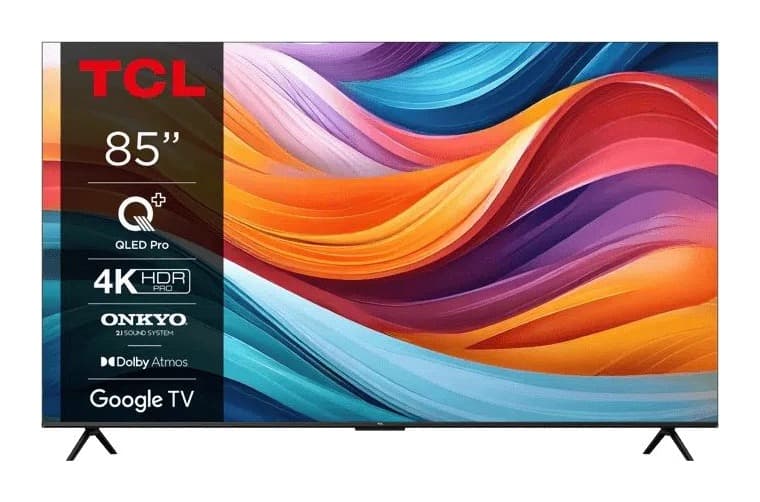 TCL 85T7B (85T7BGTV) 85" 4K QLED Google TV (2024) Görsel 1