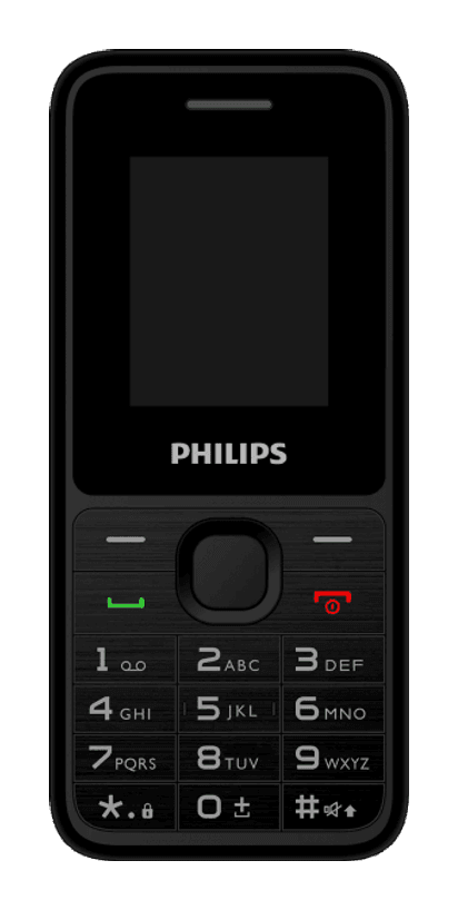 Philips Xenium E2125 Çift Hatlı Tuşlu Cep Telefonu Görsel 1