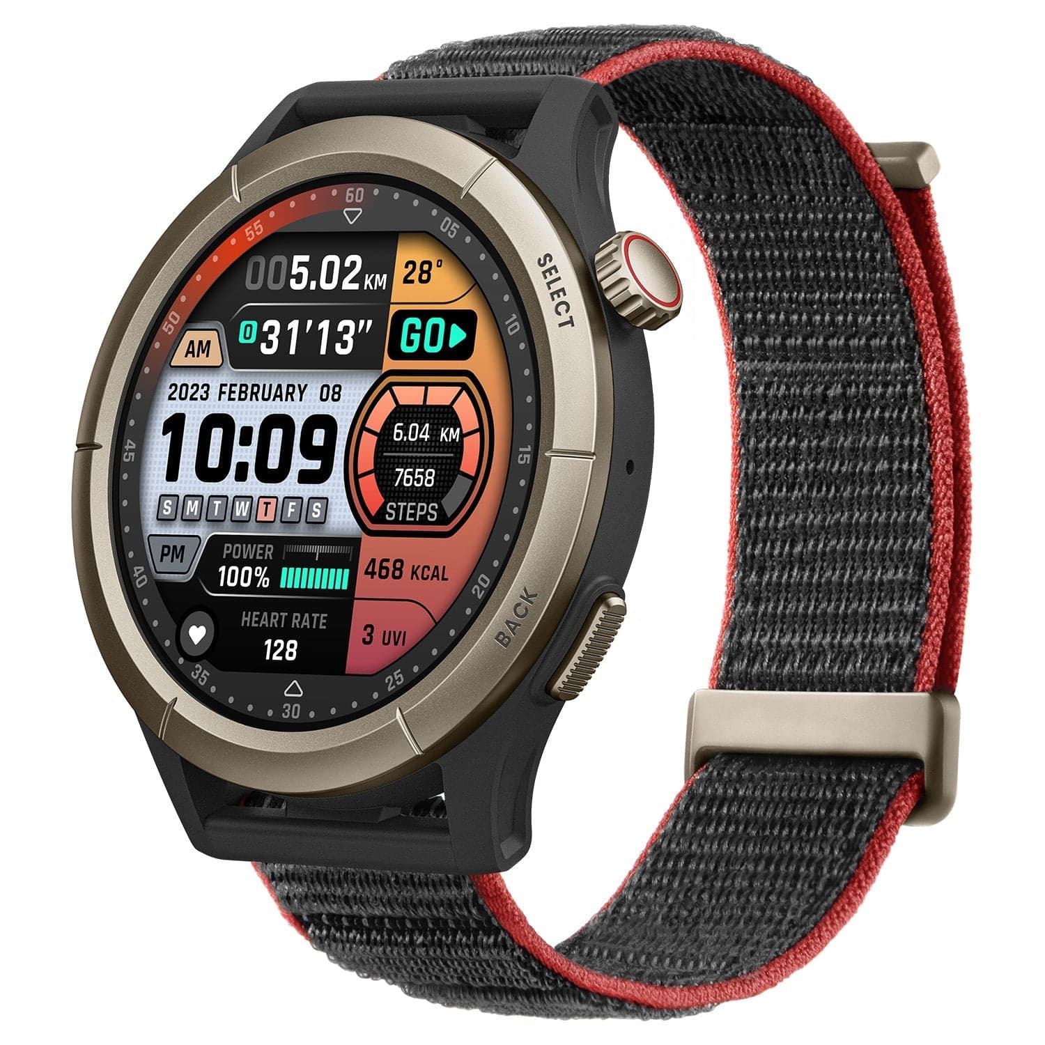 Amazfit Cheetah Pro (Profesyonel Koşu & Maraton GPS Saati) Görsel 1