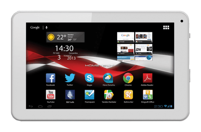 Hometech İdeal Tab 9 1 GB / 8 GB Görsel 1