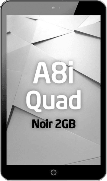 Reeder A8i Quad Noir 2 GB / 16 GB (Retina Ekran)
