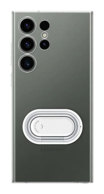 Samsung Galaxy S23 Ultra Çok Amaçlı Şeffaf Kılıf Görsel 1